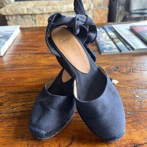Castaner Navy Wedges
